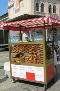 Simit stand