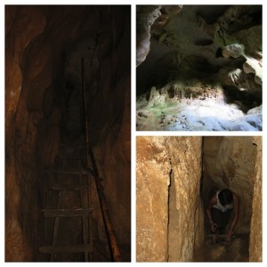 Our unexpected adventure into a local cave.