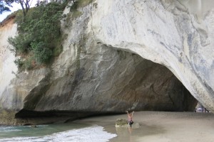 Cathedral cove.