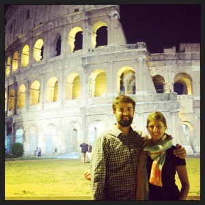 Coliseum after-dark