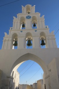 Church bells in Magalochori 