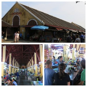 Hoi An's Central Market - the best place to check out the local produce offerings and grab a delicious meal cooked right at your table.