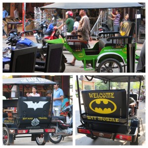 There is some sort of obsession with Batman. My gut tells me that when the movie came out overseas, the film production company threw money at the tuk tuk drivers to help promote it. But that may be the never-relenting jaded PR professional in me. Maybe they just believe in The Bat.