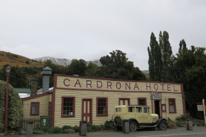 Picturesque Cardrona Hotel, just as it was 150 years ago.