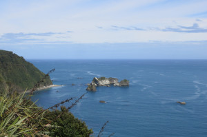 A look out from Knight's Point on SH6 - New Zealand's version of Hwy 1 in California.