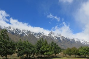 The Remarkables: one of two mountain ranges in the world that run directly north to south