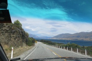 Coming in on the approach to Lake Wanaka. The views just. won't. stop.