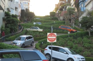 Couldn't resist a walk past Lombard Street.
