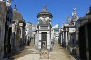 In 1732, the gardens around an existing church and convent became La Recoleta, the first public cemetery in Buenos Aires.